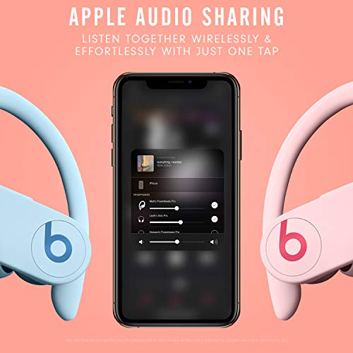Beats Powerbeats Pro Wireless Earbuds - Apple H1 Headphone Chip, Class 1 Bluetooth Headphones, 9 Hours of Listening Time, Sweat Resistant, Built-in Microphone - Ivory