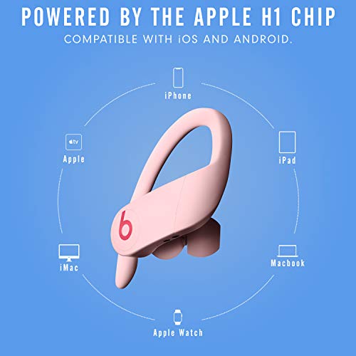 Beats Powerbeats Pro Wireless Earbuds - Apple H1 Headphone Chip, Class 1 Bluetooth Headphones, 9 Hours of Listening Time, Sweat Resistant, Built-in Microphone - Ivory