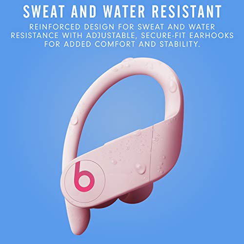 Beats Powerbeats Pro Wireless Earbuds - Apple H1 Headphone Chip, Class 1 Bluetooth Headphones, 9 Hours of Listening Time, Sweat Resistant, Built-in Microphone - Ivory