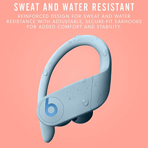 Beats Powerbeats Pro Wireless Earbuds - Apple H1 Headphone Chip, Class 1 Bluetooth Headphones, 9 Hours of Listening Time, Sweat Resistant, Built-in Microphone - Ivory