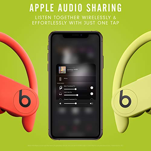 Beats Powerbeats Pro Wireless Earbuds - Apple H1 Headphone Chip, Class 1 Bluetooth Headphones, 9 Hours of Listening Time, Sweat Resistant, Built-in Microphone - Ivory