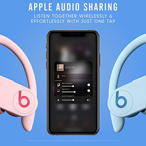 Beats Powerbeats Pro Wireless Earbuds - Apple H1 Headphone Chip, Class 1 Bluetooth Headphones, 9 Hours of Listening Time, Sweat Resistant, Built-in Microphone - Ivory