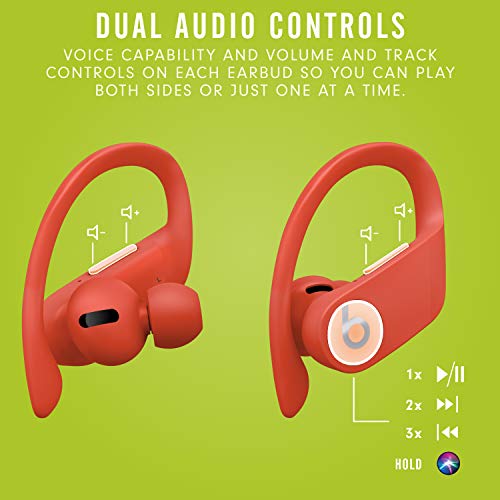 Beats Powerbeats Pro Wireless Earbuds - Apple H1 Headphone Chip, Class 1 Bluetooth Headphones, 9 Hours of Listening Time, Sweat Resistant, Built-in Microphone - Ivory
