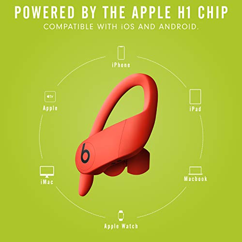 Beats Powerbeats Pro Wireless Earbuds - Apple H1 Headphone Chip, Class 1 Bluetooth Headphones, 9 Hours of Listening Time, Sweat Resistant, Built-in Microphone - Ivory
