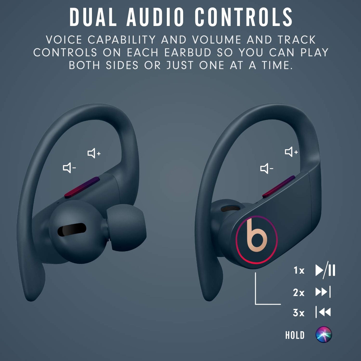 Beats Powerbeats Pro Wireless Earbuds - Apple H1 Headphone Chip, Class 1 Bluetooth Headphones, 9 Hours of Listening Time, Sweat Resistant, Built-in Microphone - Ivory