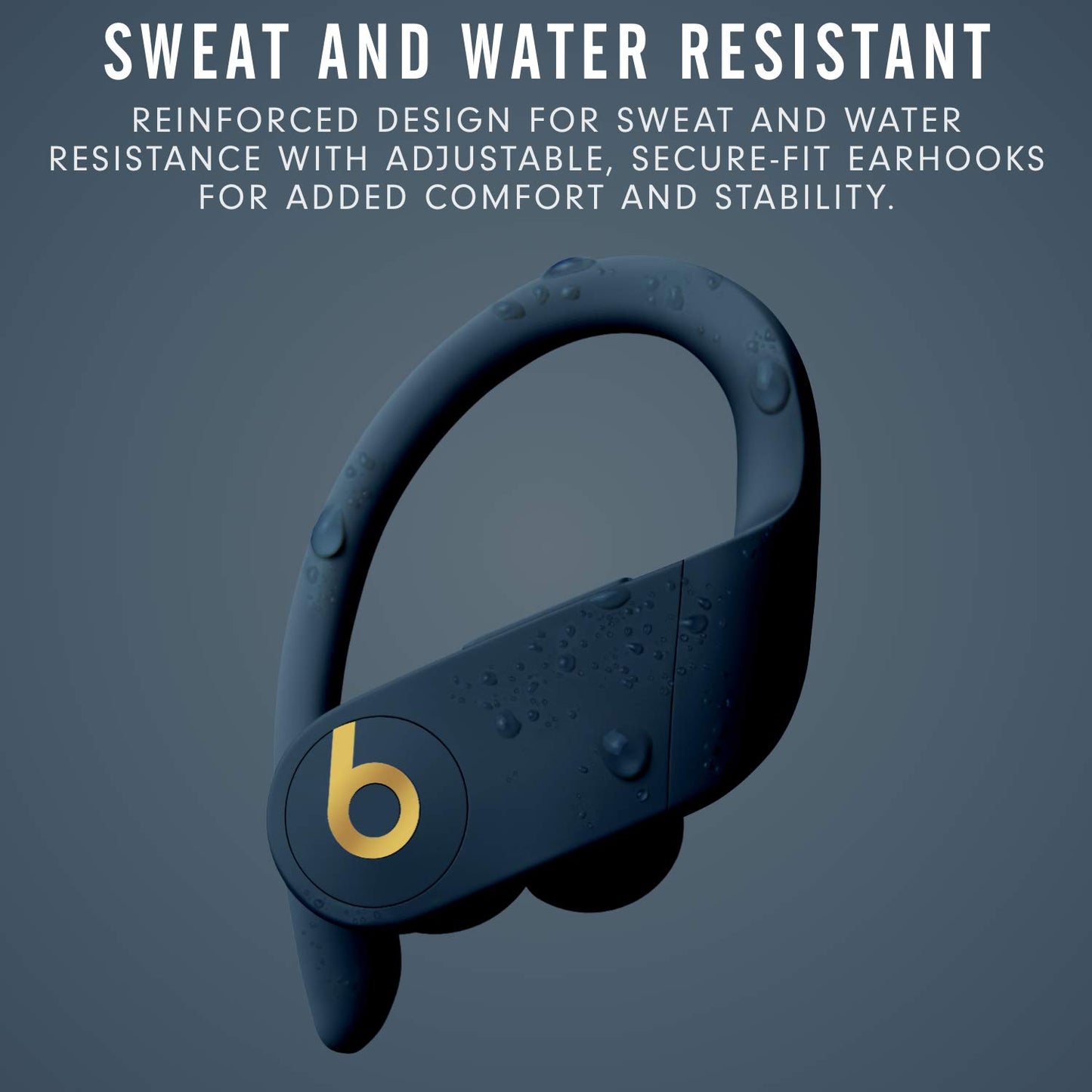 Beats Powerbeats Pro Wireless Earbuds - Apple H1 Headphone Chip, Class 1 Bluetooth Headphones, 9 Hours of Listening Time, Sweat Resistant, Built-in Microphone - Ivory