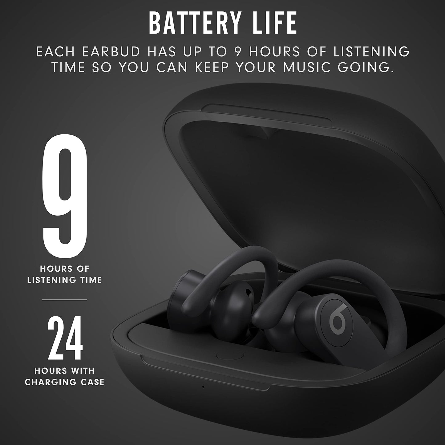 Beats Powerbeats Pro Wireless Earbuds - Apple H1 Headphone Chip, Class 1 Bluetooth Headphones, 9 Hours of Listening Time, Sweat Resistant, Built-in Microphone - Ivory